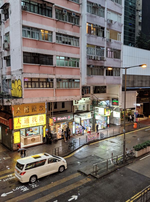 Store signs in different projections