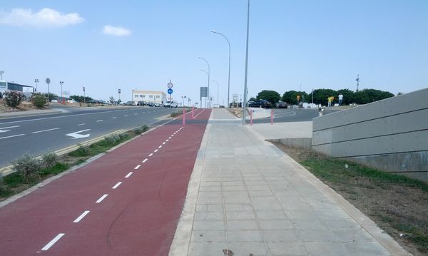 Bike Lane. Nikosia.
