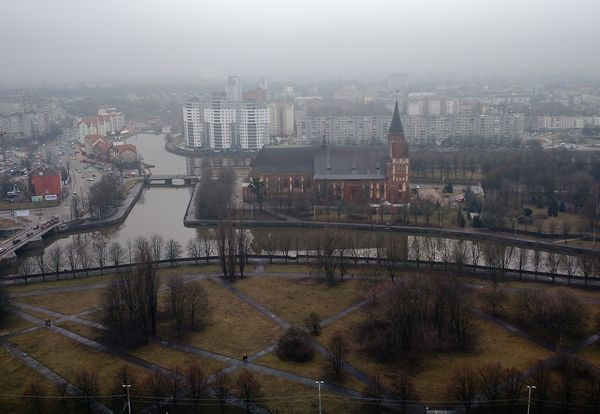 Kaliningrad Cathedral rebuilt after WWII damage