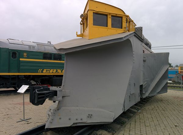 Japanese snowplow. 1939.